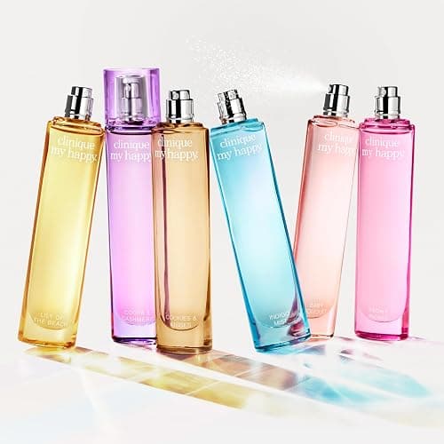 Clinique My Happy Fragrance Spray | Cocoa & Cashmere, Baby Bouquet, Cookies & Kisses, Indigo Mist, Lily of the Beach, Peony Picnic | Perfumes for Women thumbnail 5