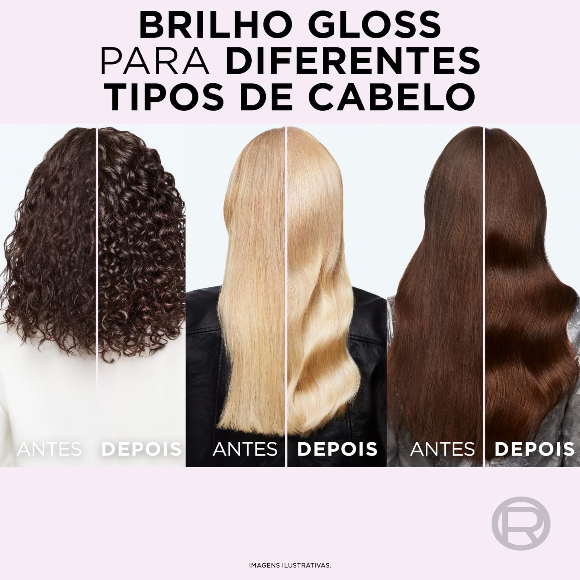 L'Oréal Paris Elseve Glycolic Gloss Máscara Capilar Antiporosidade, com Ácido Glicólico, Sela a Cutícula, Garante 3X Mais Brilho Espelhado e Maciez Intensa, 300g thumbnail 6