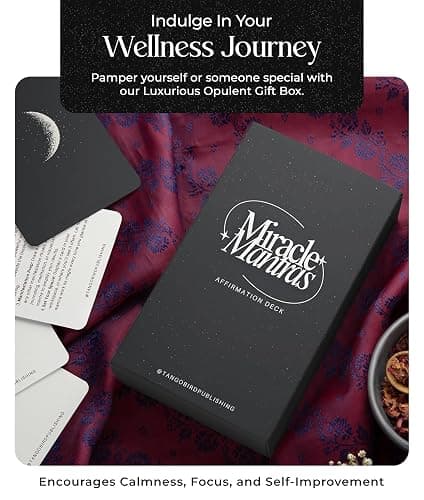 Tangobird Affirmation Cards For Women Miracle Mantras Positive Affirmartions cards 60 Daily affirmations for women for Self-Care, Love and Wealth -Gifts for women. thumbnail 2