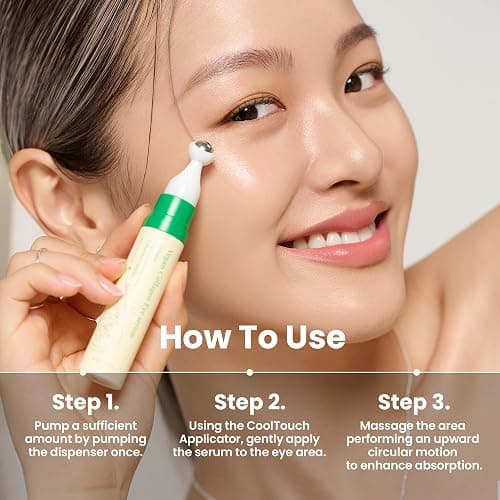 AXIS-Y Siero Occhi Vegano Al Collagene K Beauty Siero Al Collagene Con Triplo Acido Ialuronico E Peptidi Migliora L'Elasticità Della Pelle 0,33 Fl. Oz. thumbnail 6