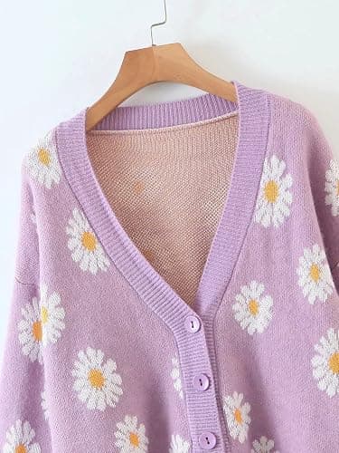 [ Hyipels ] Women's Long Sleeve Cardigan Sweater thumbnail 4