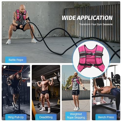 ZELUS Weighted Vest 16 lbs thumbnail 5