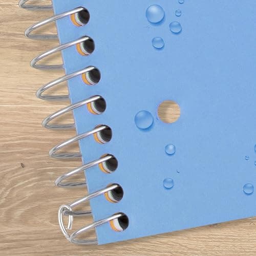 Five Star Spiral Notebook + Study App, 1 Subject, College Ruled Paper, 8.5" x 11", 100 Sheets, Blue (Color May Vary) (72565) thumbnail 7