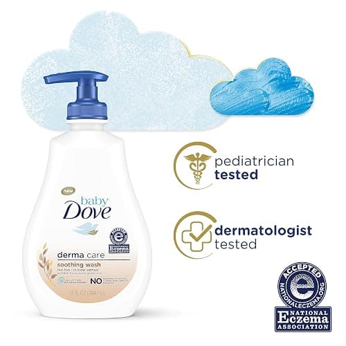 Baby Dove Derma Care Soothing Wash 13 oz and Soothing Cream 5.1 oz Eczema Care Set for Sensitive Skin thumbnail 4