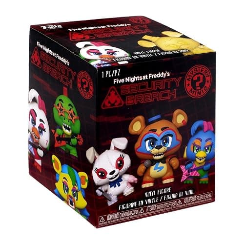 Funko Mystery Mini's: Five Nights at Freddy's, Security Breach - One Mystery Figure, Multicolour, 3 inches thumbnail 2