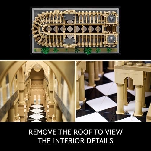 LEGO Architecture Notre-Dame de Paris Replica, Architectural Model Kit, Collectible Building Set for Adults, Build and Display Souvenir, Gift Idea for Lovers of History, Travel and Art, 21061 thumbnail 5