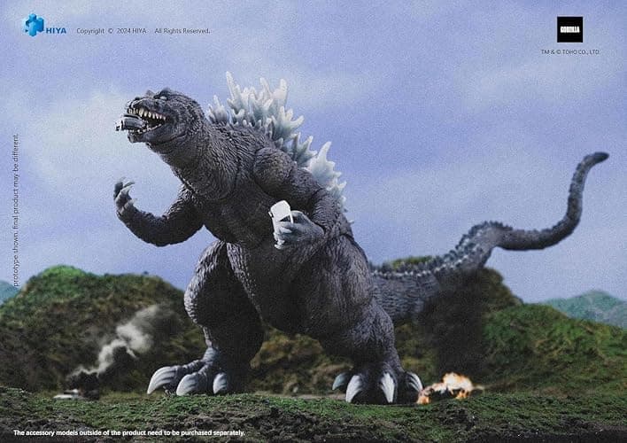 LEBOO Hiya Toys Godzila GMK (2001): Godzila Exquisite 7inch Action Figure EBG0287 Age 15+ thumbnail 8
