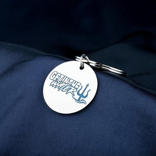 FAADBUK Odysseas Inspired Gift The Saga Lover Gift Get In The Water Keychain for Musical Fan thumbnail 6