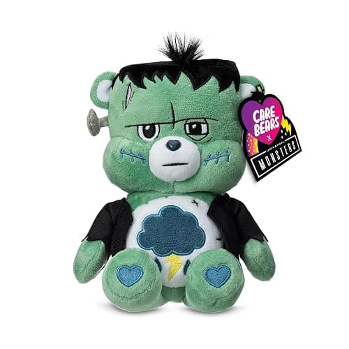 Care Bears Universal Monsters 9" Fun Size Plush - Grumpy as Frankenstein - Soft, Huggable Plushie, Stuffed Animal for Girls and Boys, Ages 4+ - Image 1