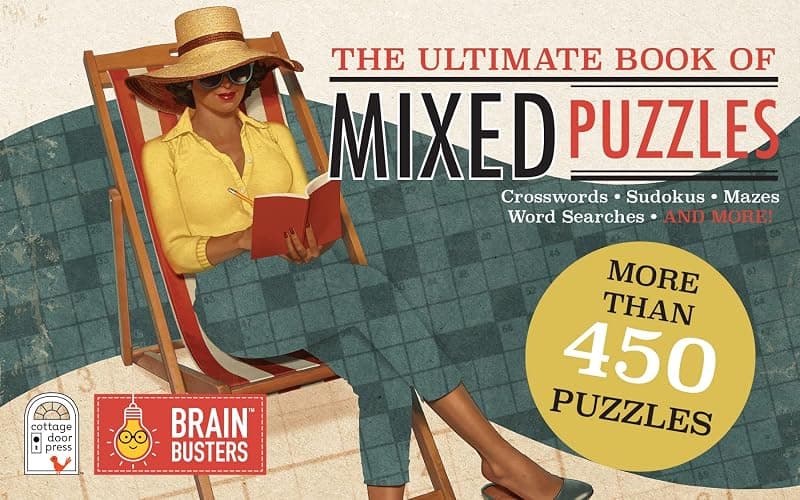The Ultimate Book of Mixed Puzzles: More than 450 Puzzles for Adults Including Word Searches, Crosswords, Sudoku, Mazes and More! (Part of the Brain Busters Puzzle Collection) thumbnail 2