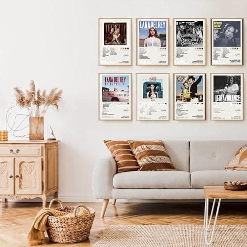 NILK Lana Poster Album Cover Limited Edition Posters (Set of 8) Unframed 8in X 12in(20 X 30cm) thumbnail 6