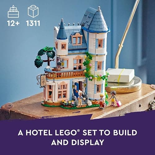 LEGO Friends Castle Bed and Breakfast Hotel Building Toy - Pretend Play Toy Figures & Playsets for Girls & Boys, Ages 12+ Years - Gift for Kids W/Mini-Dolls - 42638 thumbnail 2