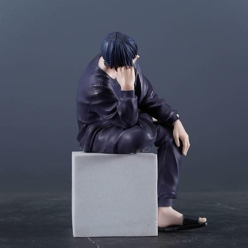 Puruuige Fushiguro Toji Figure Anime Figure PVC Anime Sitting Pose Figurine Desktop Decoration thumbnail 2