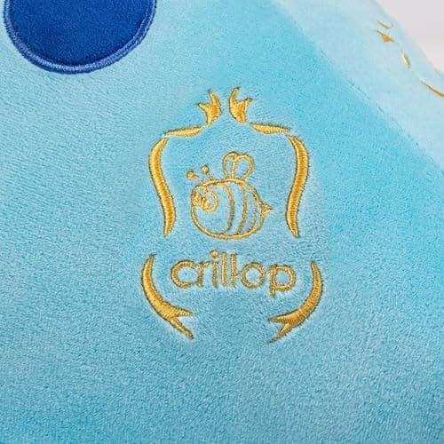 Crillop 4LB Cute Weighted Stuffed Animals Plush - 24 inch Soft Weighted Dinosaur Plush Toy Pillow for Adults and Children (Blue Dinosaur) thumbnail 5