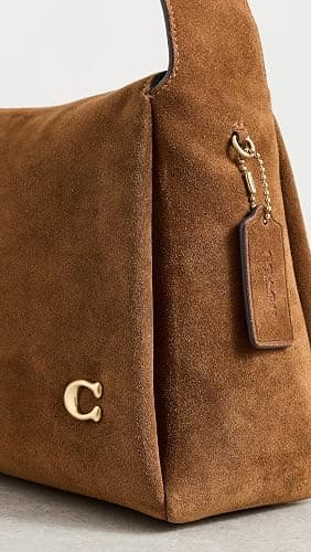 COACH Women's Suede Lola Shoulder Bag thumbnail 2