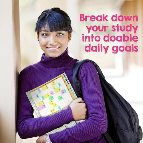Study and Revision Planner Pad for Students - 52 thick A4 sheets for school, college and university revision and exams - Academic Planner thumbnail 3