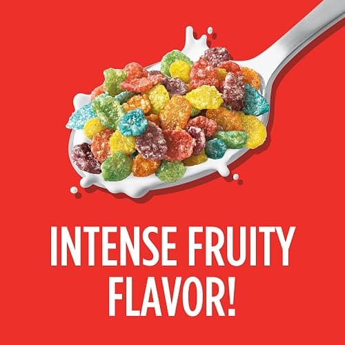 Fruity Pebbles Breakfast Cereal For Kids, Gluten Free, Made With Sweetened Puffed Rice, 11 Oz thumbnail 3