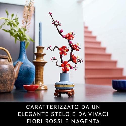 LEGO Botanicals Albicocco Giapponese - Fiore Finto Artificiale da Costruire per Adulti, Decorazione Floreale per Casa dalla Collezione Botanica, Idea Regalo per Donna o Uomo - 10369 thumbnail 5