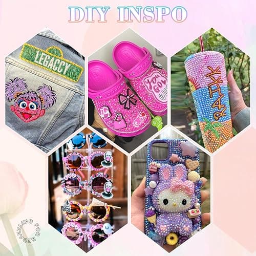 13000Pcs Resin Rhinestones with 3Pcs B7000 Jewelry Glue for Crafting, Multicolors 4mm Non Hotfix Flatback Gems, Bedazzling Crystal for DIY Crafts Clothing Tumblers Mugs Shoes Fabric Decor Nail Art thumbnail 4