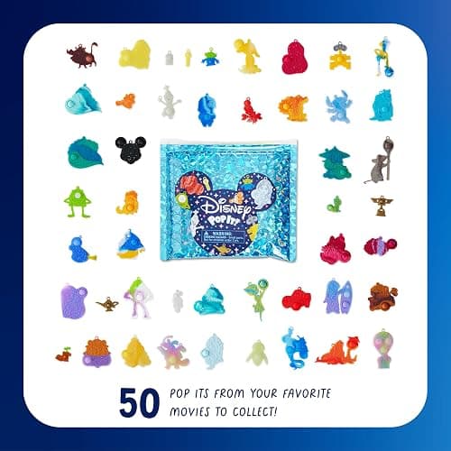 Pop It! Pets - Disney Edition - Mystery Pets Collectable Pouches - 4 New Pets in Each Bag - 14 Total Surprises Per Pouch thumbnail 2