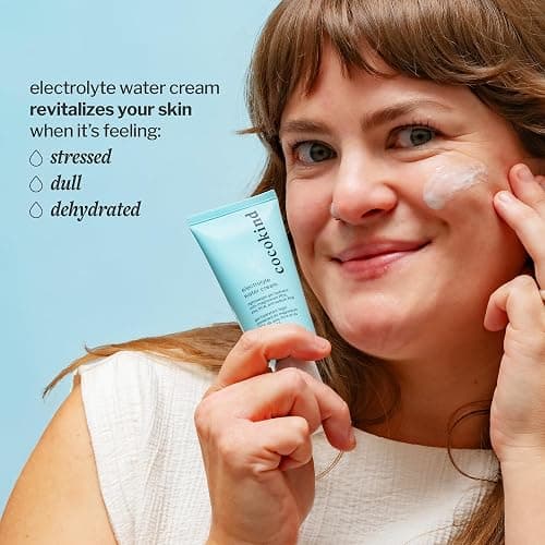 Cocokind Electrolyte Water Cream, Lightweight Face Moisturizer, 1.7 Fl Oz | Facial Moisturizer & Water Cream for Oily and Combination Skin, Made with Electrolytes, Hydrating Gel Moisturizer thumbnail 6
