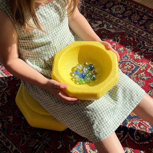 Joybond Stepping Stones for Kids – 6 pcs EPP Balance Sensory Kids Stepping Stones for Toddlers 1-3 for Indoor Outdoor Activity Promoting Toddler's Balance and Coordination Skills thumbnail 9