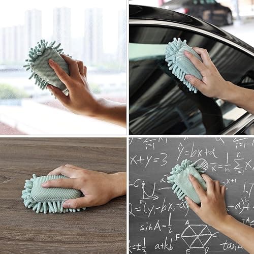 Mr. Pen- Magnetic Microfiber Shag Whiteboard Erasers, 4" x 6", 4 Pack | Dual Surface, Washable Large Dry Erase Board Cleaner for Chalk, Marker, Classroom, Office, Home thumbnail 8