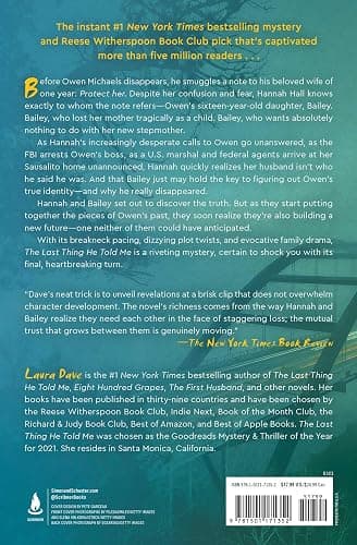 The Last Thing He Told Me: A Reese Witherspoon Book Club Pick (The Hannah Hall Series) thumbnail 2