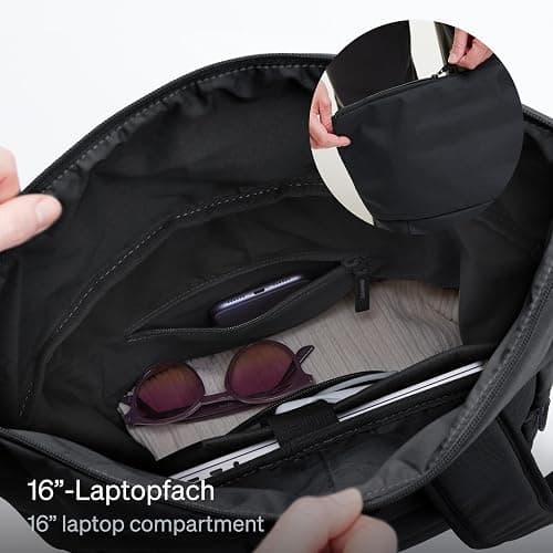 GOT BAG Rucksack Rolltop Easy aus Ocean Impact Plastic | Laptop Rucksack Wasserabweisend mit 16“ Laptoptasche | 31 Liter Füllvolumen Rollrucksack thumbnail 4