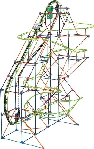K'NEX 51438 Typhoon Frenzy Roller Coaster Building Set Building Kit, Gray thumbnail 5
