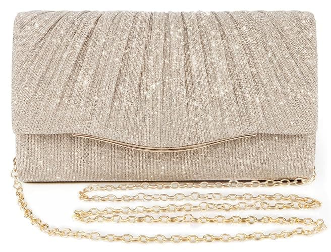 Clutch Purses for Women Formal Dressy Evening Bag Handbags Crossbody Bag for Wedding Cocktail Prom Party Elegance Charm - Image 1