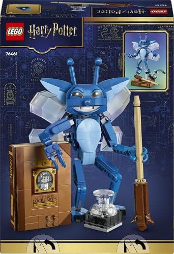 LEGO Harry Potter Cornish Pixie Toy - Bedroom or Desk Decor Figure w/Gilderoy Lockhart's Book and Wand - Birthday Gift for 8+ Year Old Girls & Boys - 76461 thumbnail 9