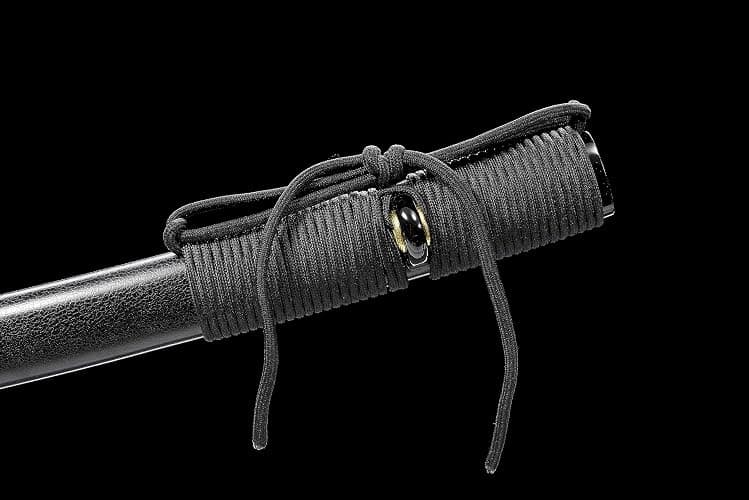 LQDSDJ Black Samurai Japanese Sword Katana Swords Hand-Forged thumbnail 4