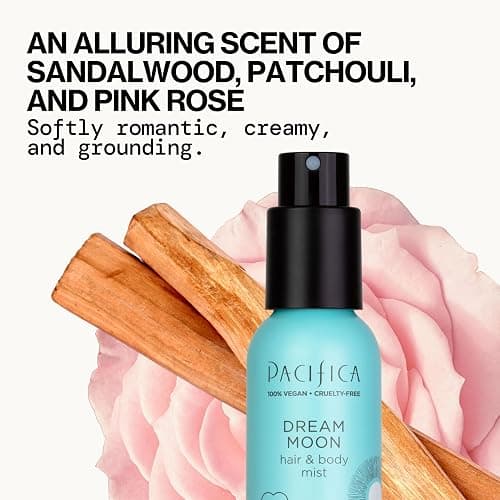 Pacifica Hair & Body Mist Take Me There Travel Size, Gift Set, Fragrance, Perfume Body Spray, Island Vanilla, Dream Moon, Silver Moon (Set of 3) Clean Vegan & Cruelty-Free Dermatologist Tested thumbnail 3