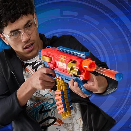 Nerf Loadout Shadowspeed Recon Blaster, 14-Dart Storage Attachment Accessory, 6-Dart Revolving Cylinder, 14 Nerf N1 Darts, Kids Toys & Gifts, Ages 8+ thumbnail 2