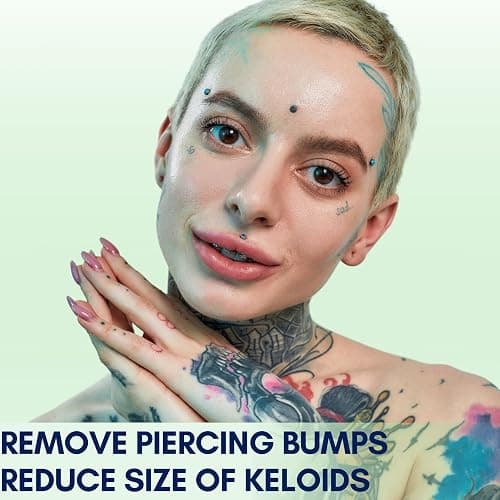 BodyJ4You Piercing Keloid Bump Removal - Natural Oil Piercing Bump Treatment - Nose Septum Belly Ear Cleaner Soothing Skin Recovery Solution - Safe Care Piercing Reduce Appearance Scars - 0.33 Fl Oz - 0.33 Fl Oz (10ml) thumbnail 4