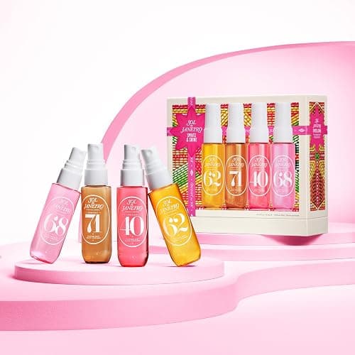 SOL DE JANEIRO Spritz & Shine Cheirosa Perfume Mist Set | Amazon Exclusive | Perfume Mist Discovery Set of 4 | Holiday Gift Set | $48 Value thumbnail 4