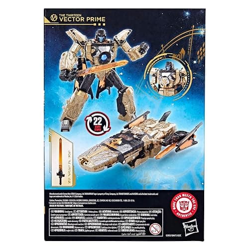 Transformers Age of the Primes The Thirteen Vector Prime, Voyager Class 7-Inch Converting Action Figure, Robot Toys for Ages 8+ thumbnail 6