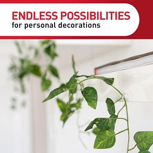 Command Indoor Mini Light Clips, Damage Free Hanging Christmas Light Clips, Mini Wall Clips for Hanging Indoor Christmas Decorations, Lights and Cables, 45 Clear Clips and 54 Command Strips thumbnail 7