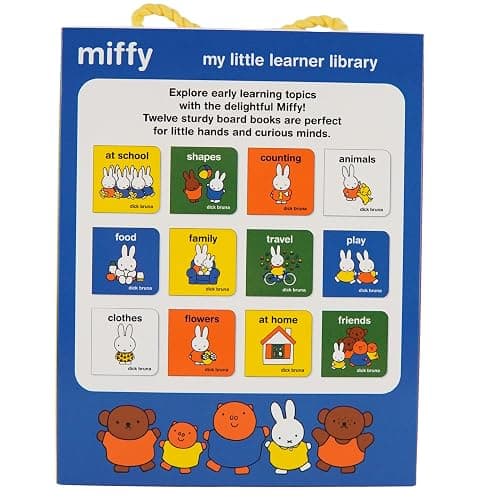 Miffy: My Little Learner Library - My First Library 12 Book Set Miffy Board Book thumbnail 16