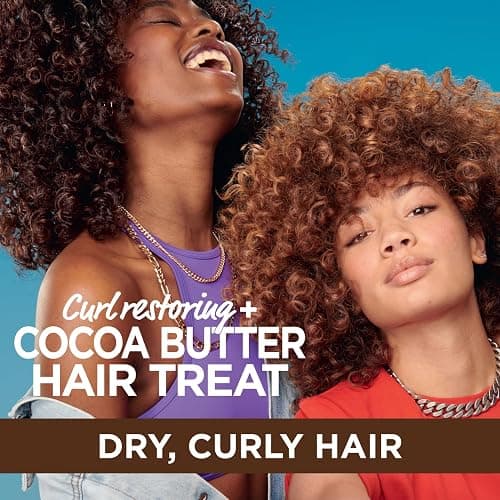 Garnier Fructis Curl Restoring Cocoa Butter Hair Treat 3 In 1 Leave In Cream 6.8oz/ 200ml, Brown thumbnail 2