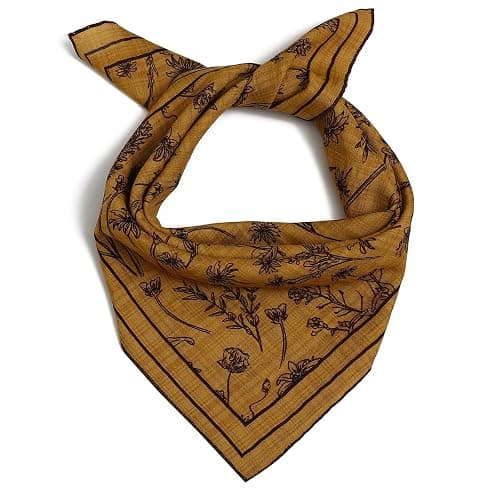 THENEXTLOVE Soft Cotton Viscose Bandana 22''x22'' for Women and Men Multi-purpose Headband Hair Scarf Handkerchief as Gifts - Image 1