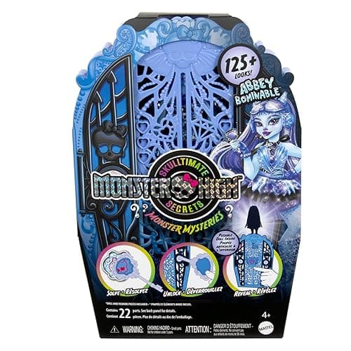 Monster High Skulltimate Secrets Doll & Accessories Set, Monster Mysteries Abbey Bominable with Dress-Up Closet & 19+ Surprises Including Clothes thumbnail 7