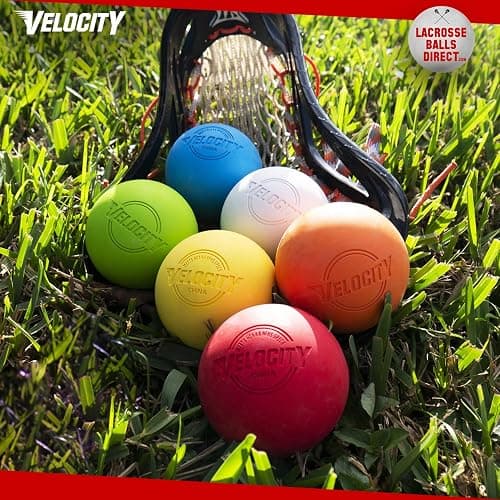 Velocity Lacrosse Balls - 1, 2, 3, 6, 12, 18, 24, 36, 60 and 120 Packs - for Practice, Official NFHS and College Approved Size thumbnail 5