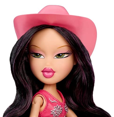 Bratz Sassy Stampede Jade Fashion Doll with Accessories: Western, Cowgirl Style Clothes & Accessory Pieces thumbnail 5
