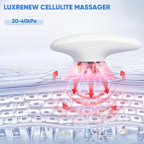 Ciyada 3-in-1 Body Sculpting Machine, 3-in-1 Electric Cellulite Massager-3 Modes Adjustable Body Sculpting Machine- Home Use Cupping Therapy Tool for Back, Belly, Waist, Arms, Legs - White thumbnail 4