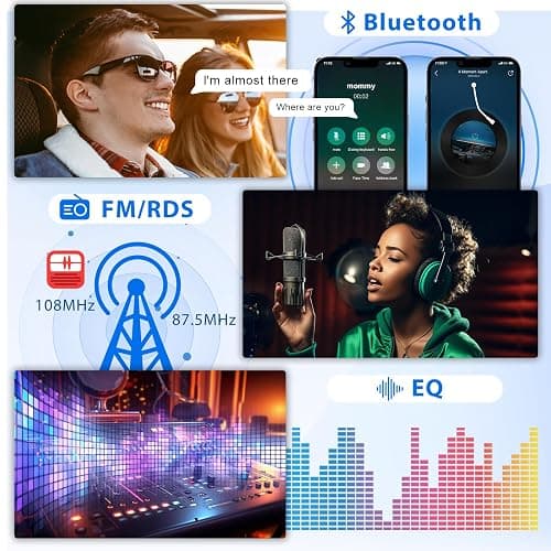 2+64G Android Car Stereo for Honda Civic 2006 2007 2008 2009 2010 2011 Wireless Carplay Android Auto, 10.1'' Touchscreen Head Unit with GPS Bluetooth Mirror Link WiFi FM/RDS EQ AHD Backup Camera SWC thumbnail 4
