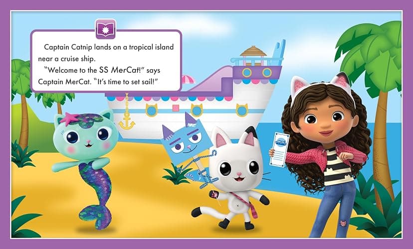 DreamWorks Gabby's Dollhouse - Me Reader Electronic Reader and 8 Sound Book Library - PI Kids (Me Reader and 8-Book Library) thumbnail 4