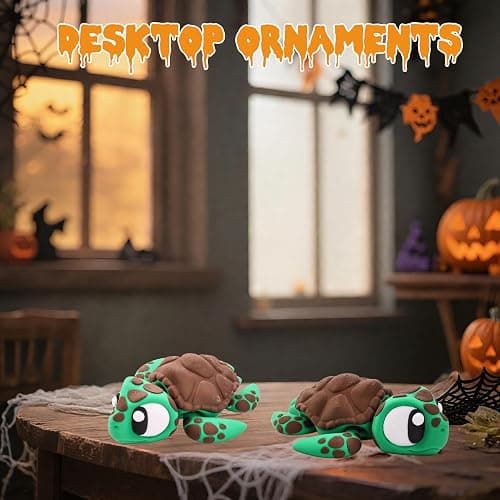 VABAO 5.3 inches 3D Printed Animal Figurines, Articulated Fidget Toys, Flexible Zoo Themed Desk Decor, Gifts, Office Display, Collectible Miniature Animals for Boys and Girls thumbnail 5