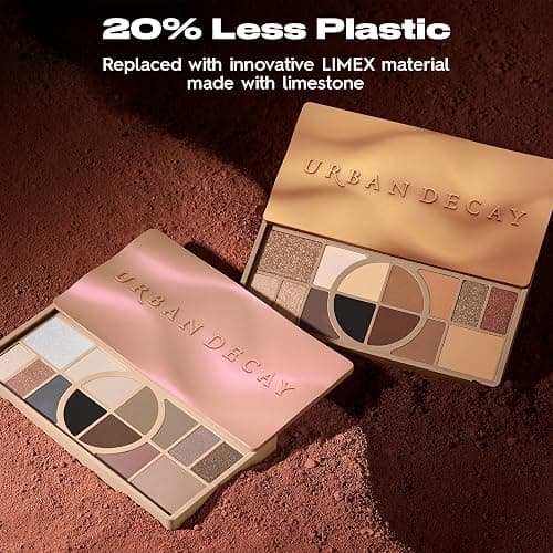 Urban Decay Naked Shaped Eyeshadow Palette - Multi-Use Neutral Eye & Face Palette, 14 Crease & Transfer-Resistant Shades, Up to 16HR Wear, Sculpting Creams, Defining Powders, Shimmer Highlighters thumbnail 8